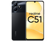 Смартфон Realme C51 4Gb/64Gb черный  (6,74"/50МП/4G/NFC/5000mAh)