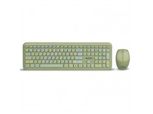Беспроводной набор Smart Buy SBC-666395AG-G мембранная клавиатура+мышь (green) (226856)