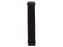 Ремешок - WB37 22 мм универсальный Nylon на липучке (black) (227544)