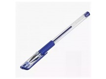 Ручка гелевая Проф-Пресс "Legend" РГ-0652 синяя,0,7мм,прозр.корп.,резин.манжет, шт