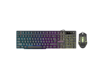 Проводной набор Defender C-970 Sydney мембранная, игровая клавиатура с подсветкой+мышь (повр. уп) (black)(231198)