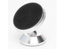 Держатель автомобильный - магнитный 04 (повр. уп.) на приборную панель (silver/black) (213726)