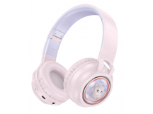 Bluetooth-наушники полноразмерные Hoco W50 Cute fun (pink) (229401)