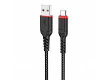 Кабель USB - micro USB Hoco X59 Victory 300см 2,4A  (black) (229355)