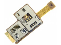 Коннектор SIM+MMC для SonyEricsson K850 на шлейфе