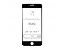 Защитное стекло Full Screen - 3D Flat для Apple iPhone 7 Plus (black) (тех.уп.)