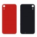 Задняя крышка iPhone Xr (стекло) Красный#184426