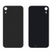 Задняя крышка для iPhone Xr (стекло) Черный#184428