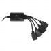 USB HUB RITMIX CR-2405, черный, USB 2.0, 4 порта (1/80)#187234