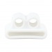 Держатель - силиконовый для наушников Apple AirPods (white)#187582