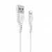 Кабель USB - Apple lightning Borofone BX51 Triumph (100см) белый#1197840