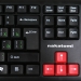 Nakatomi Navigator - клавиатура, USB, черная с красными игровыми клавишами#1913458