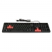 Dialog - клавиатура, USB, черная c красными игровыми клавишами#1914398