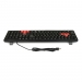Dialog - клавиатура, USB, черная c красными игровыми клавишами#1914399