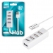 HUB USB Port 4USB 480 mbps H-03 JBH (белый)#1963395