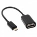 Кабель OTG K-08 USB-micro USB (черный)#211987